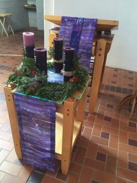 Advent Reflect!
Silk Table covering
Norbertine Abbey
Albuquerque, NM